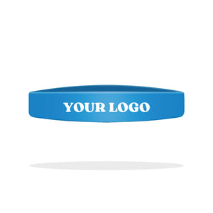 Silicone Wristbands - sold in packs of 10